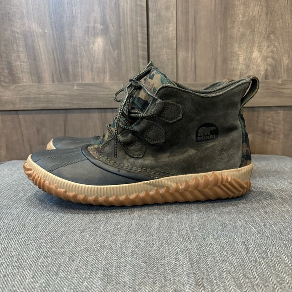 Sorel Out N About Camo Boot 11 - Picture 1 of 11